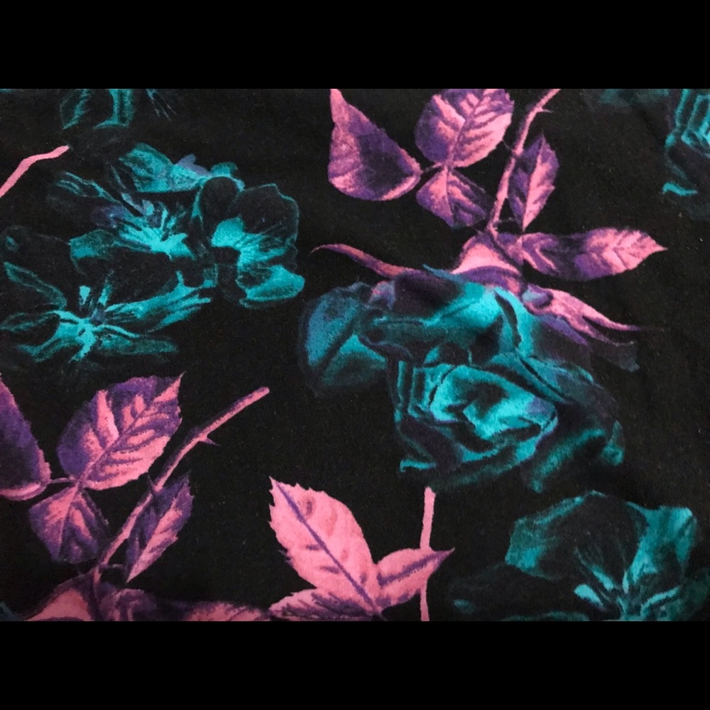 Floral leggings